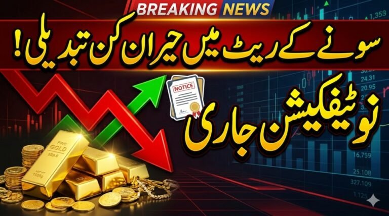 Today Gold Price in Pakistan 2026