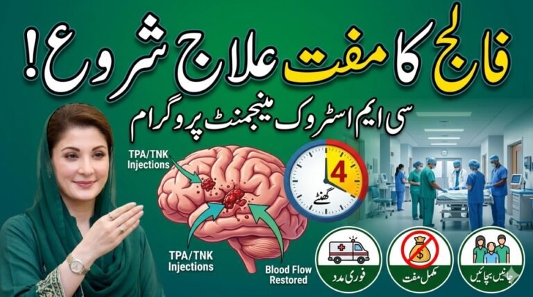 CM Stroke Management Program – Free Stroke Treatment in Punjab