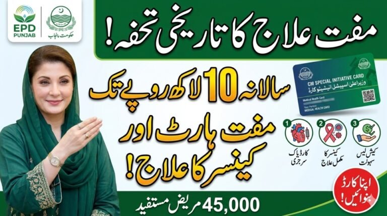 CM Special Initiative Card – Free Cardiac & Cancer Treatment Program