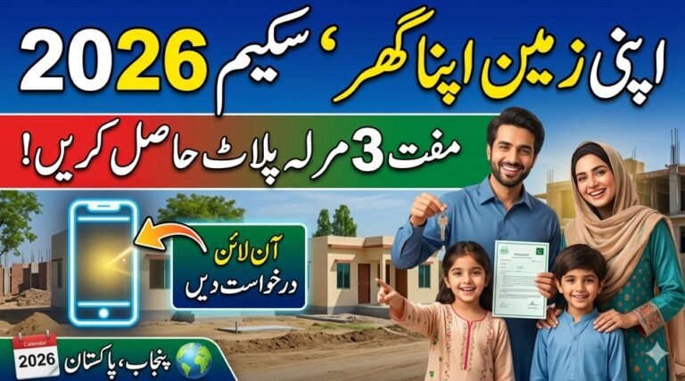 How To Apply For Apni Zameen Apna Ghar Scheme 2026
