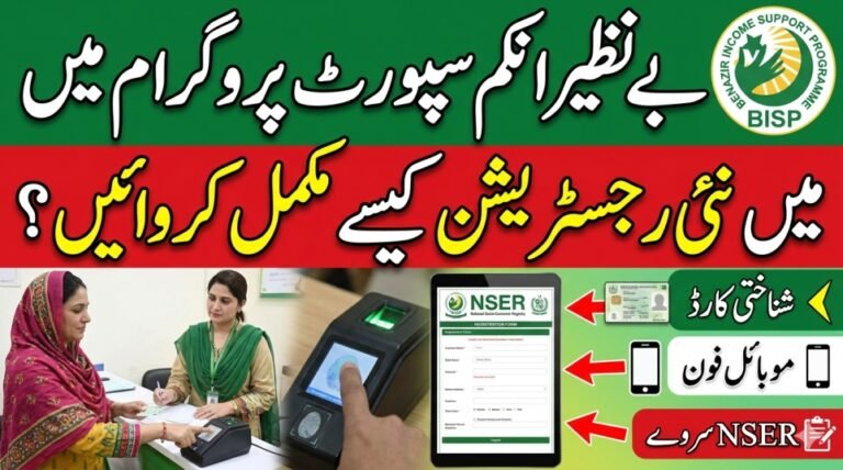 How To Apply For Benazir Income Support Program 2026