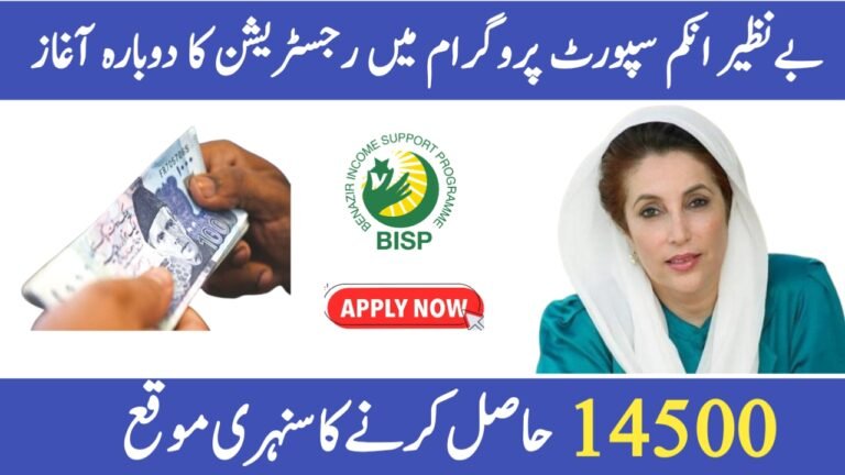 Benazir Kafalat Program 2026 Registration Process and Eligibility Check