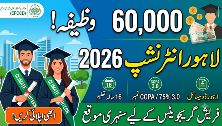 CM Punjab Climate Internship